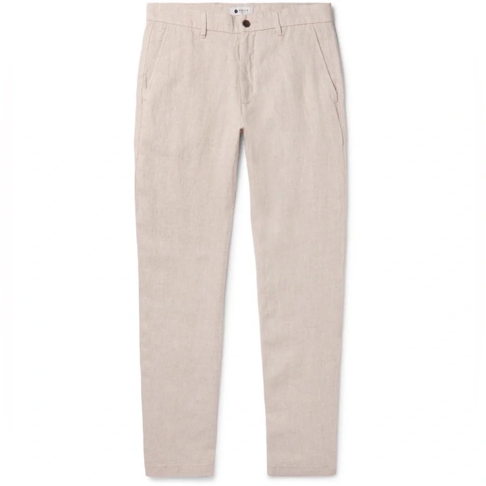 Mens No Nationality Karl Cotton Chinos Slim Fit Tapered Leg Mid Rise 30x32